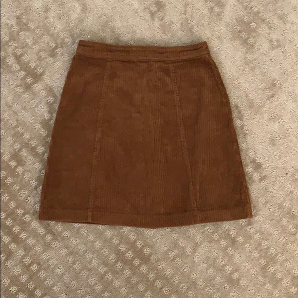 Brown Corduroy skirt - Picture 4 of 4
